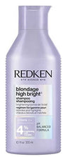Load image into Gallery viewer, Redken Blondage High Shine Shampoo | Instantly Brightens &amp; Lightens Color-Treated &amp; Natural Blonde Hair | Infused with vitamin C
