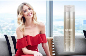 Joico Blonde Life Brightening Shampoo | Add smoothness and softness| Free of SLS/SLES Sulfates | for blonde hair