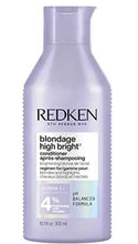 Load image into Gallery viewer, Redken Blondage High Bright Conditioner | Brightens and Lightens Color-Treated and Natural Blonde Hair Instantly | Infused with Vitamin C
