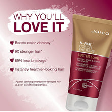 Load image into Gallery viewer, Joico K-PAK - Color Therapy Shine Lock | Intant Shine &amp; Repair Treatment | For color treated hair
