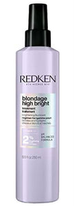 Redken Blondage High Bright Pre Treatment | Brightens and Lightens Color-Treated and Natural Blonde Hair Instantly | Infused with Vitamin C