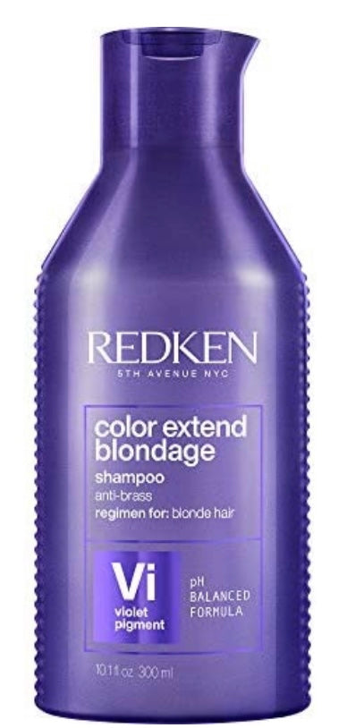 Redken Color Extend Blondage Color Depositing Purple Shampoo For Blonde Hair | Hair Toner | For Blonde & Color Treated Hair | Neutralizes Brassy Tones In Blonde Hair | With Citric Acid