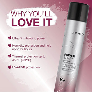 Joico PowerSpray Quick Dry Finishing Spray